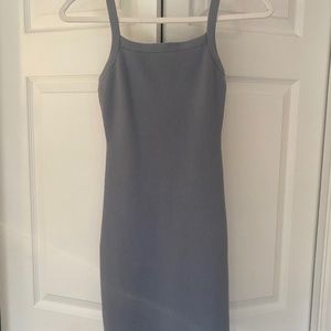 Abercrombie blue bodycon dress